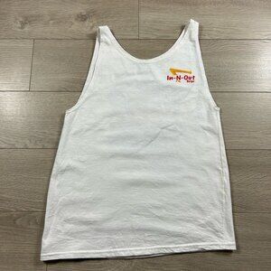 In N Out Burger Retro Vintage Muscle Logo Tank Top